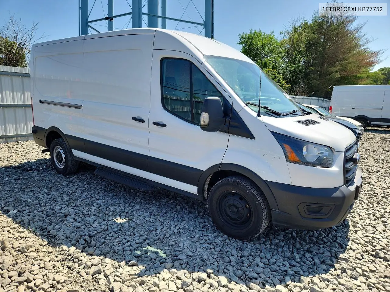 2020 Ford Transit T-250 VIN: 1FTBR1C8XLKB77752 Lot: 62063226