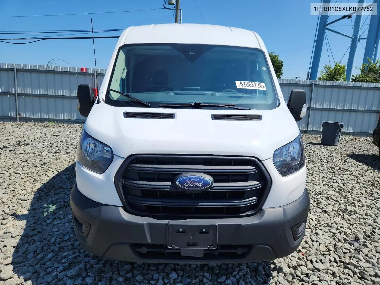 2020 Ford Transit T-250 VIN: 1FTBR1C8XLKB77752 Lot: 62063226