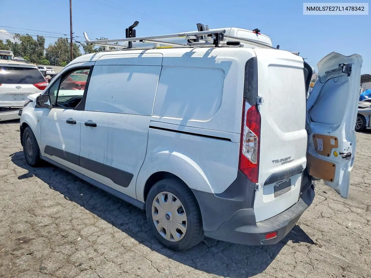 2020 Ford Transit Connect Xl VIN: NM0LS7E27L1478342 Lot: 62356066