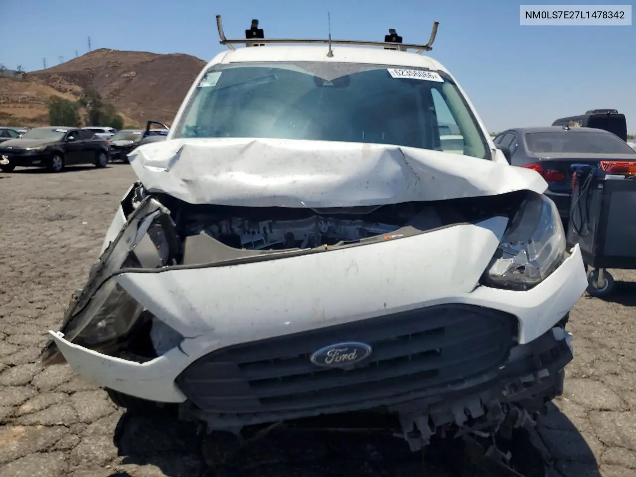 2020 Ford Transit Connect Xl VIN: NM0LS7E27L1478342 Lot: 62356066