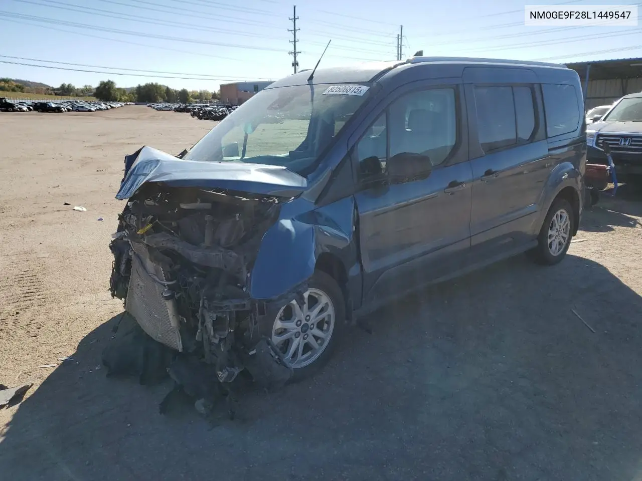 NM0GE9F28L1449547 2020 Ford Transit Connect Xlt