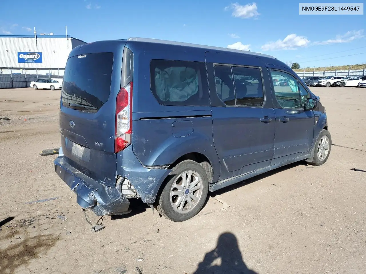 NM0GE9F28L1449547 2020 Ford Transit Connect Xlt