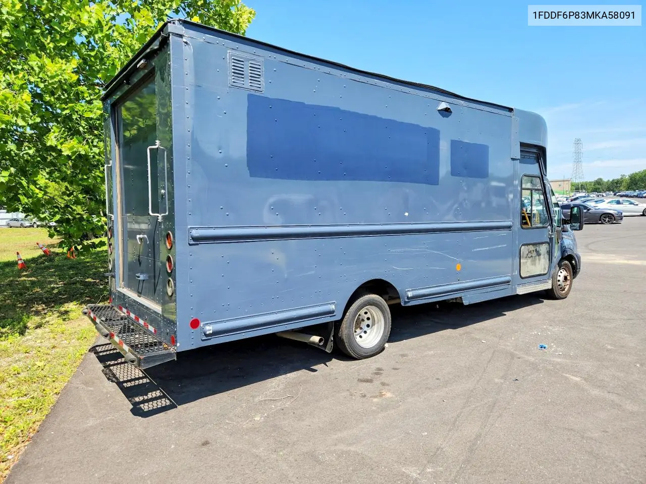 2021 Ford Transit T-350 Hd VIN: 1FDDF6P83MKA58091 Lot: 58386216