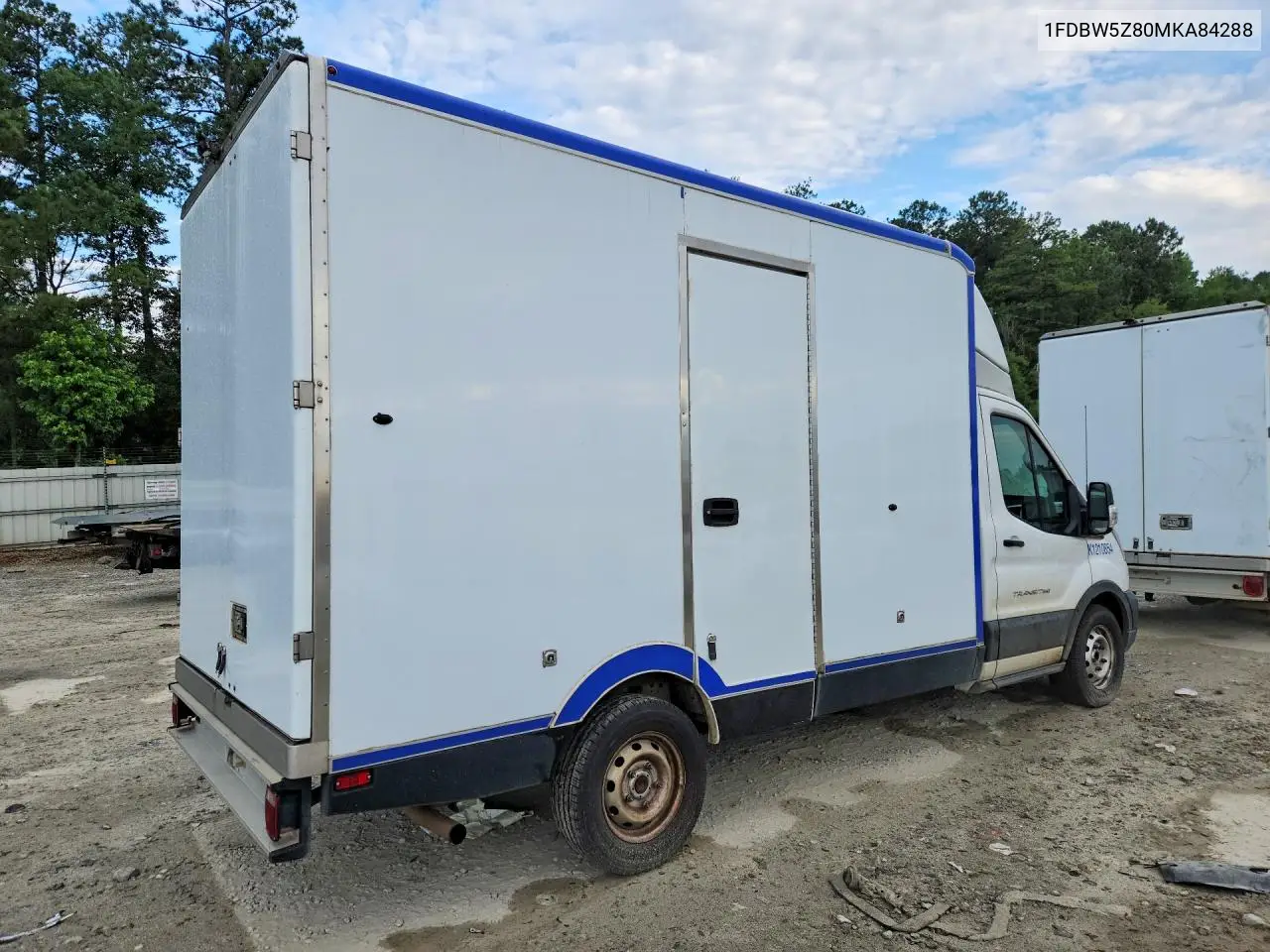 2021 Ford Transit Delivery Truck VIN: 1FDBW5Z80MKA84288 Lot: 59849886