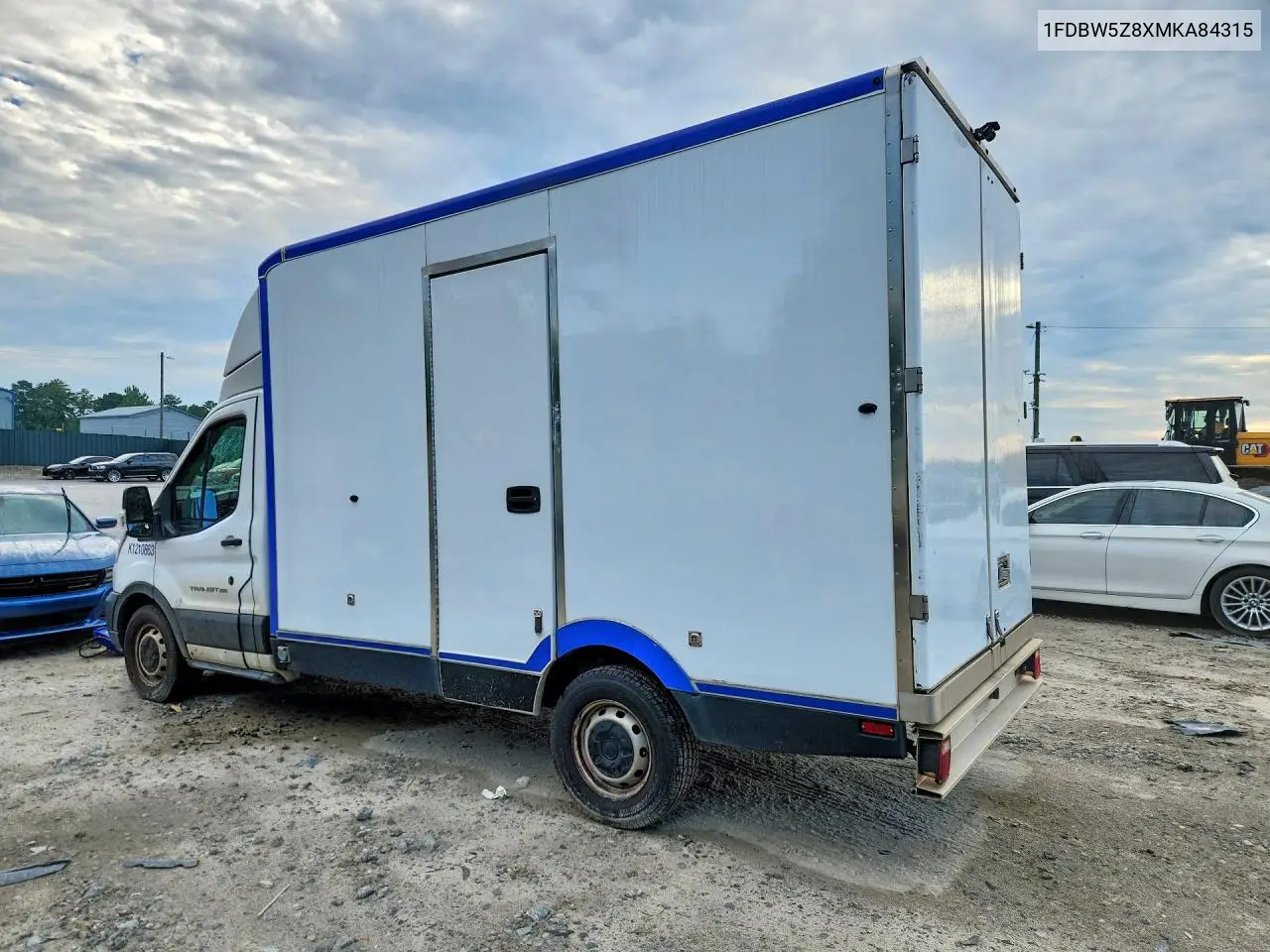 2021 Ford Transit Delivery Truck VIN: 1FDBW5Z8XMKA84315 Lot: 59850266