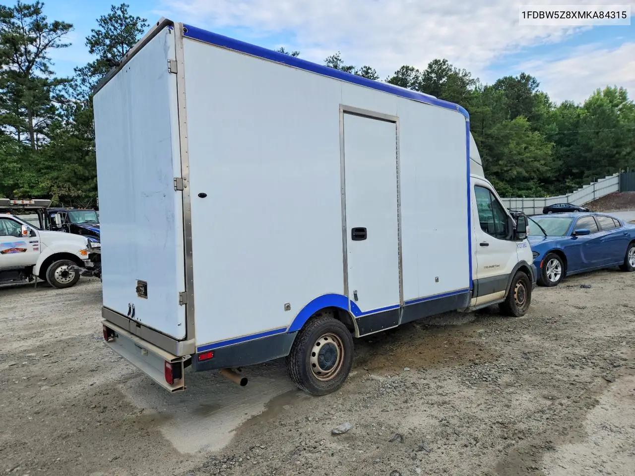 2021 Ford Transit Delivery Truck VIN: 1FDBW5Z8XMKA84315 Lot: 59850266