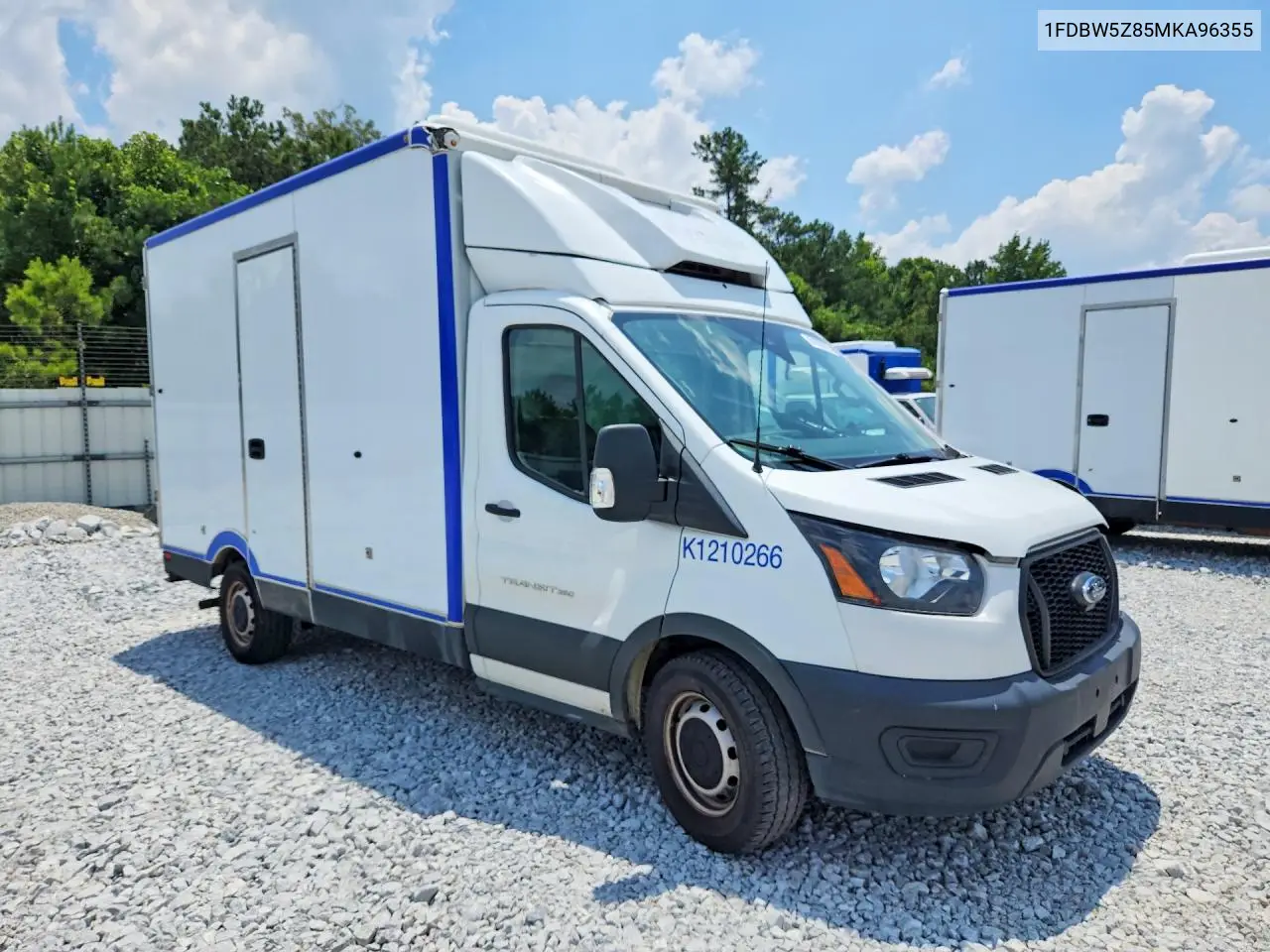 2021 Ford Transit 350 Delivery Truck VIN: 1FDBW5Z85MKA96355 Lot: 59850576