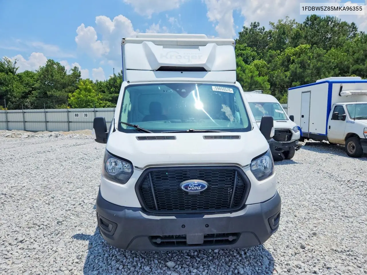2021 Ford Transit 350 Delivery Truck VIN: 1FDBW5Z85MKA96355 Lot: 59850576