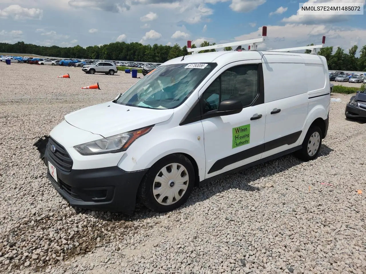 2021 Ford Transit Connect Xl VIN: NM0LS7E24M1485072 Lot: 61780856