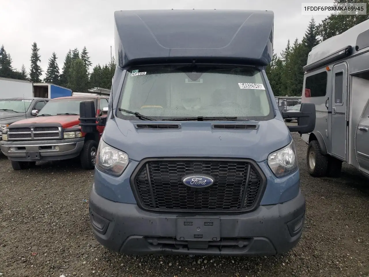 2021 Ford Transit T-350 Hd VIN: 1FDDF6P8XMKA69945 Lot: 64932845