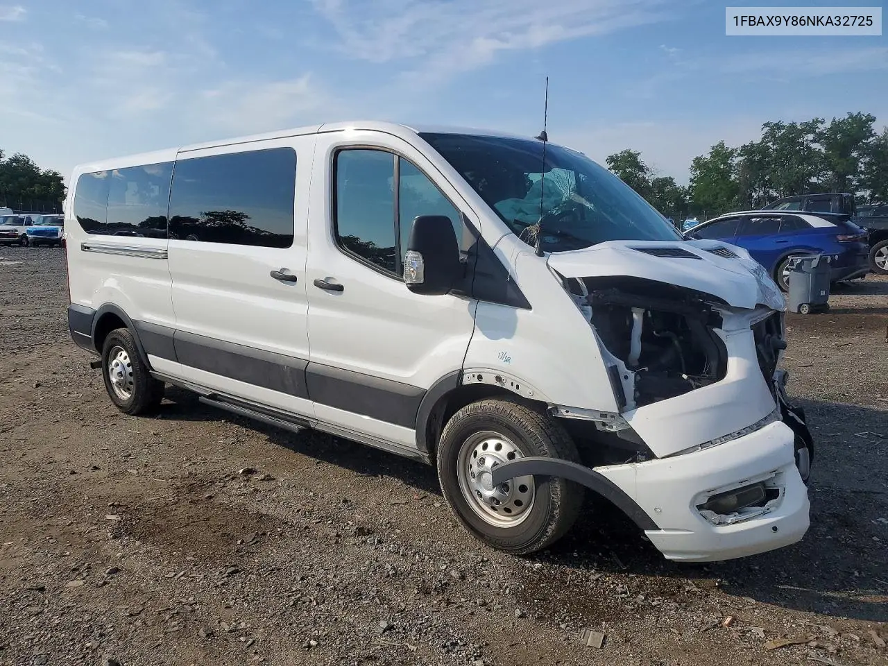 2022 Ford Transit T-350 VIN: 1FBAX9Y86NKA32725 Lot: 55848686