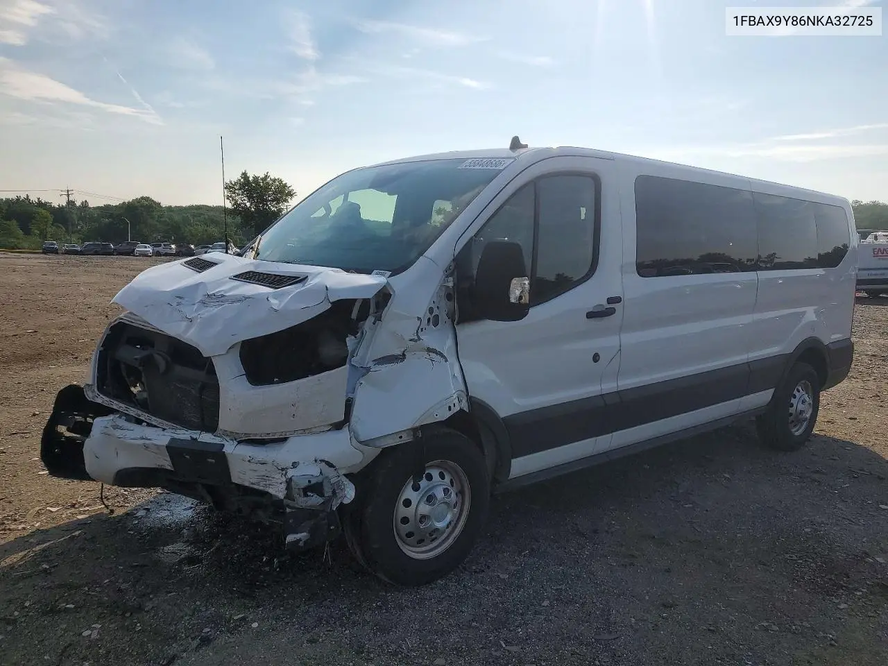 2022 Ford Transit T-350 VIN: 1FBAX9Y86NKA32725 Lot: 55848686