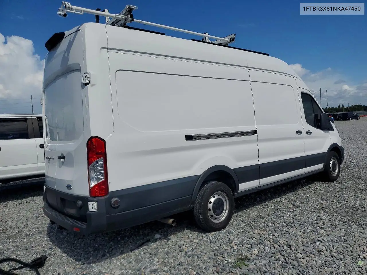 2022 Ford Transit T-250 VIN: 1FTBR3X81NKA47450 Lot: 59704206