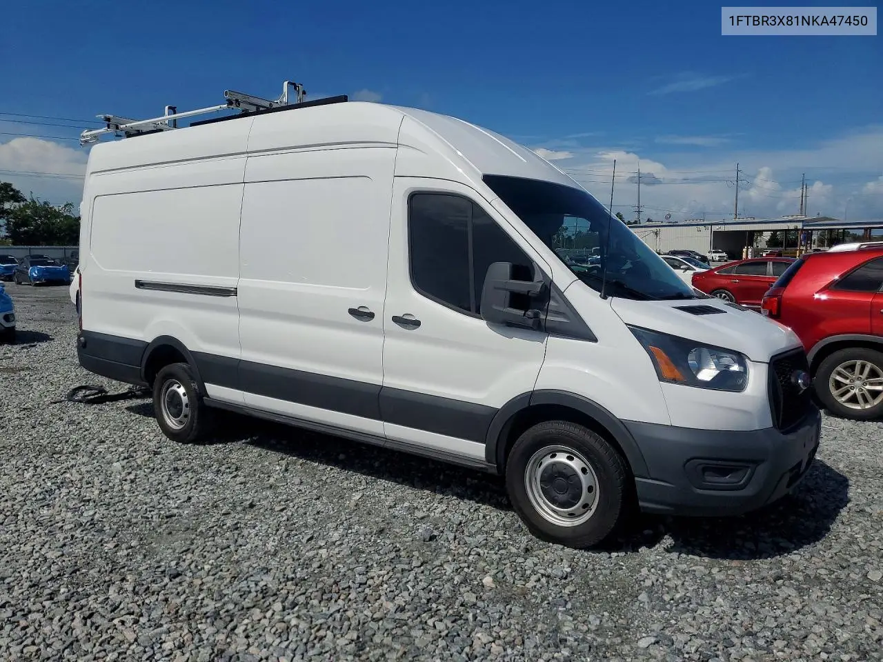 2022 Ford Transit T-250 VIN: 1FTBR3X81NKA47450 Lot: 59704206