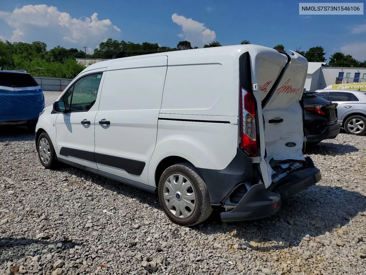 2022 Ford Transit Connect Xl VIN: NM0LS7S73N1546106 Lot: 60710446