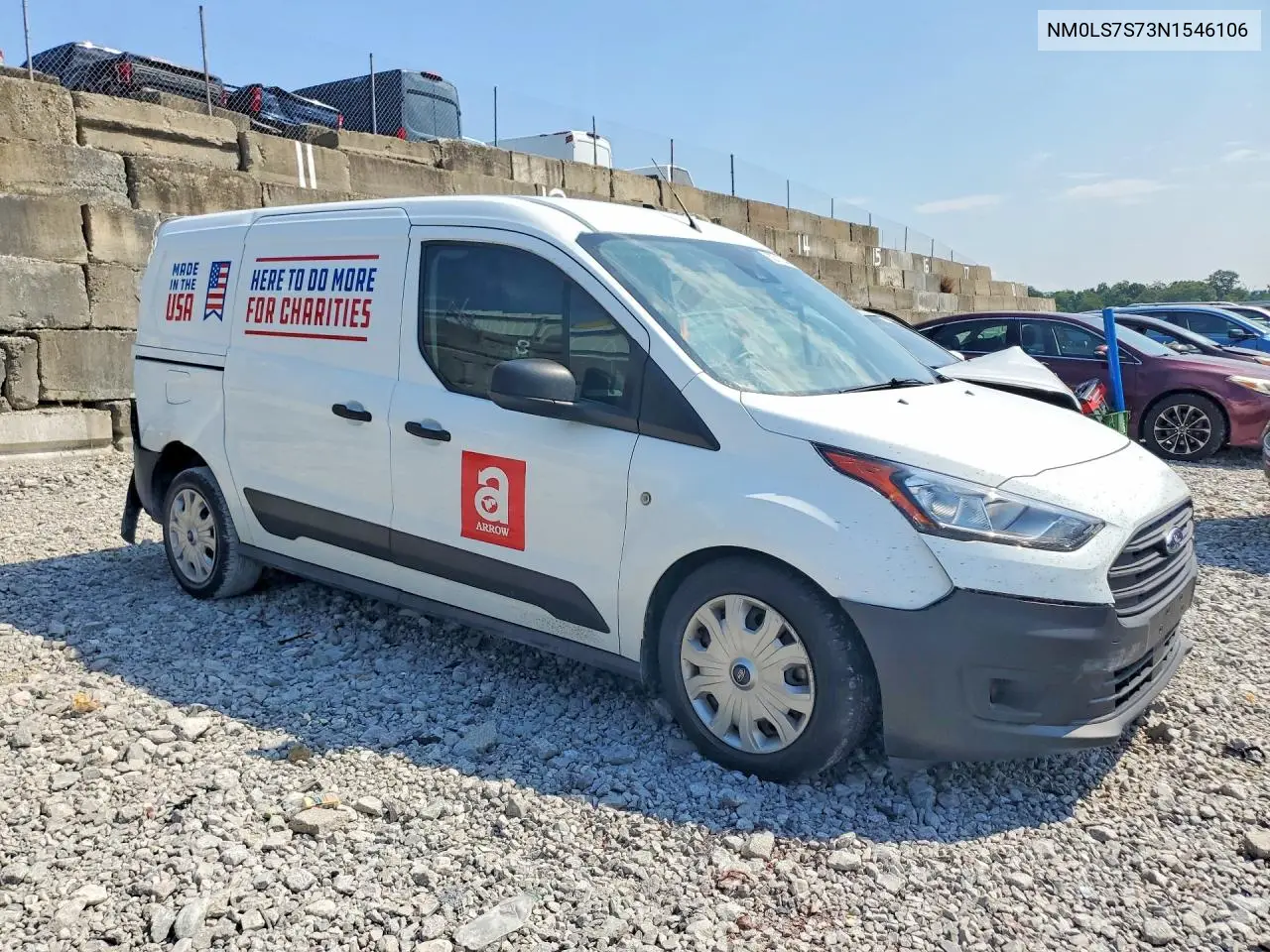 2022 Ford Transit Connect Xl VIN: NM0LS7S73N1546106 Lot: 60710446