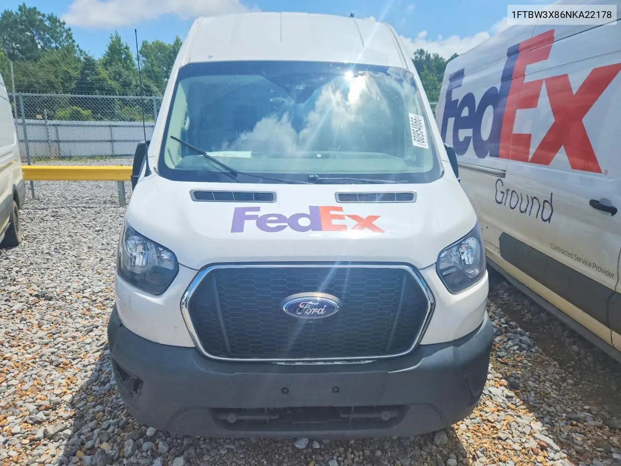 2022 Ford Transit - Delivery Van VIN: 1FTBW3X86NKA22178 Lot: 60954866