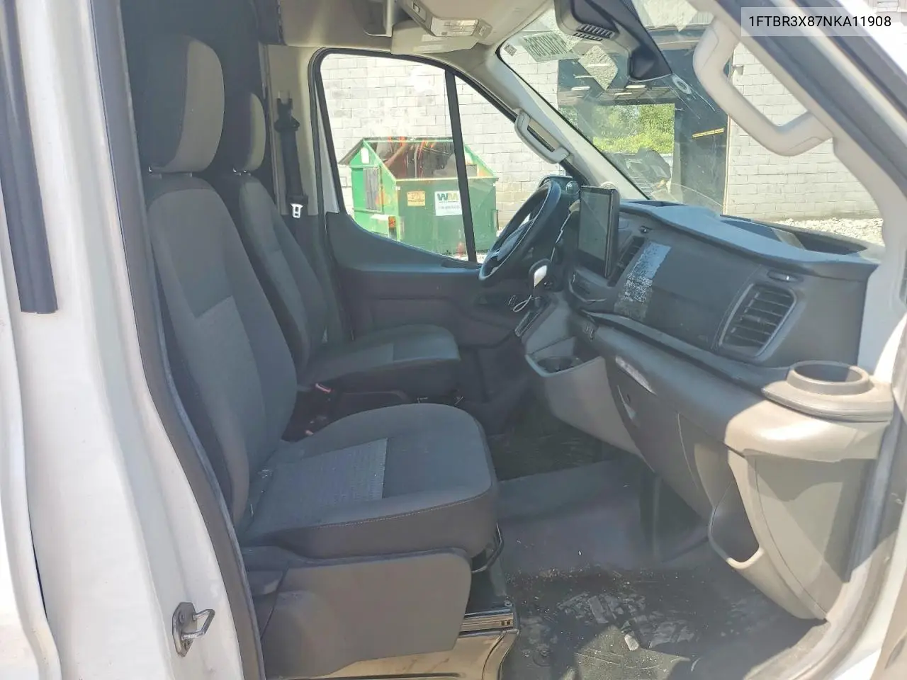 2022 Ford Transit 250 Delivery Van VIN: 1FTBR3X87NKA11908 Lot: 61102766