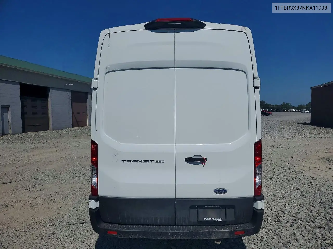 2022 Ford Transit 250 Delivery Van VIN: 1FTBR3X87NKA11908 Lot: 61102766