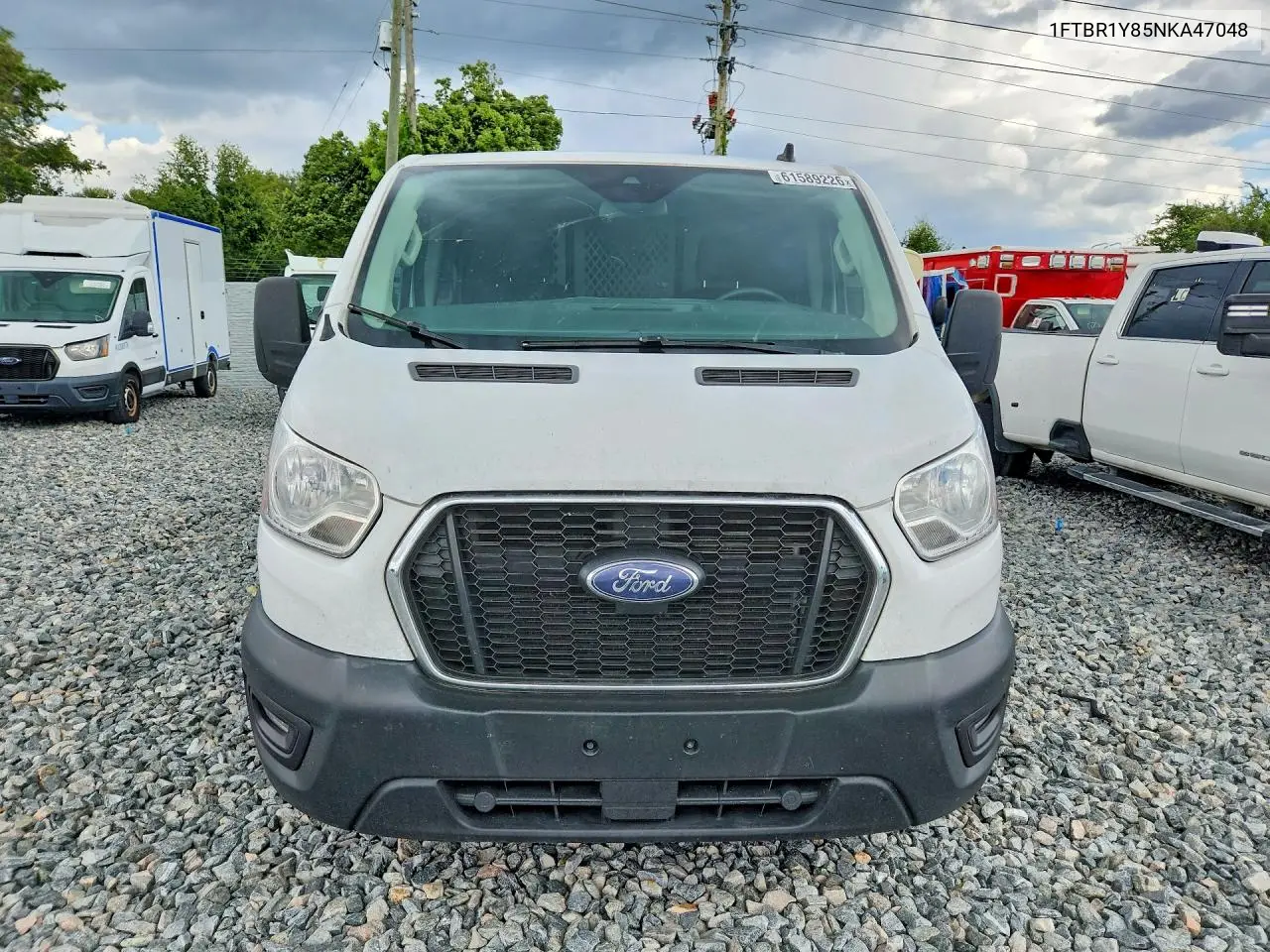 2022 Ford Transit T-250 VIN: 1FTBR1Y85NKA47048 Lot: 61589226