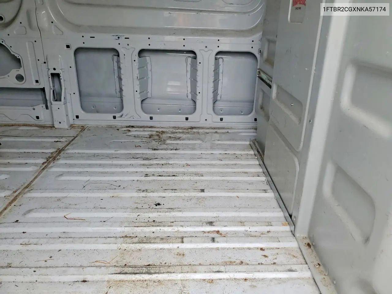 2022 Ford Transit T-250 VIN: 1FTBR2CGXNKA57174 Lot: 61674076