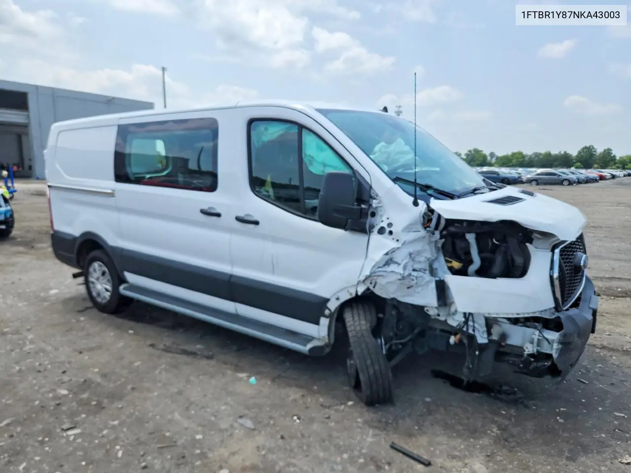 2022 Ford Transit T-250 VIN: 1FTBR1Y87NKA43003 Lot: 61899546