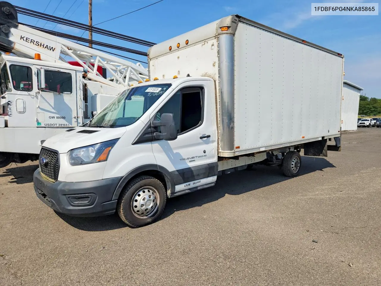 2022 Ford Transit T- - Box Truck VIN: 1FDBF6PG4NKA85865 Lot: 61918826