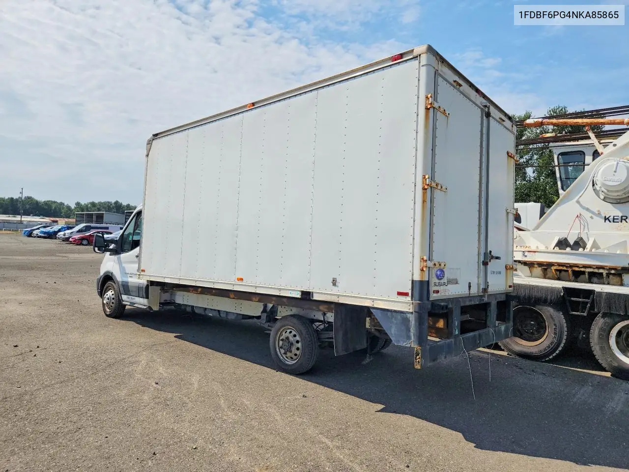 2022 Ford Transit T- - Box Truck VIN: 1FDBF6PG4NKA85865 Lot: 61918826