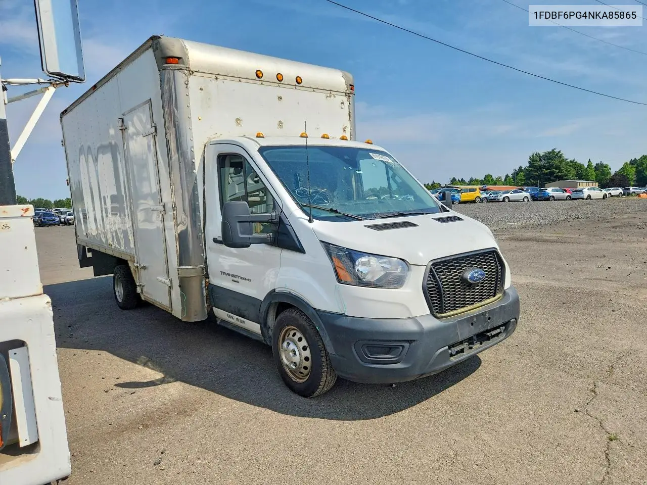 2022 Ford Transit T- - Box Truck VIN: 1FDBF6PG4NKA85865 Lot: 61918826