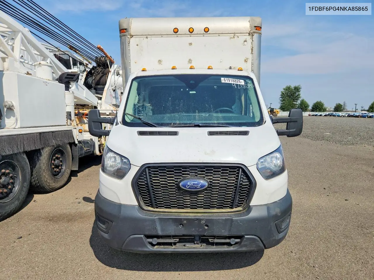 2022 Ford Transit T- - Box Truck VIN: 1FDBF6PG4NKA85865 Lot: 61918826
