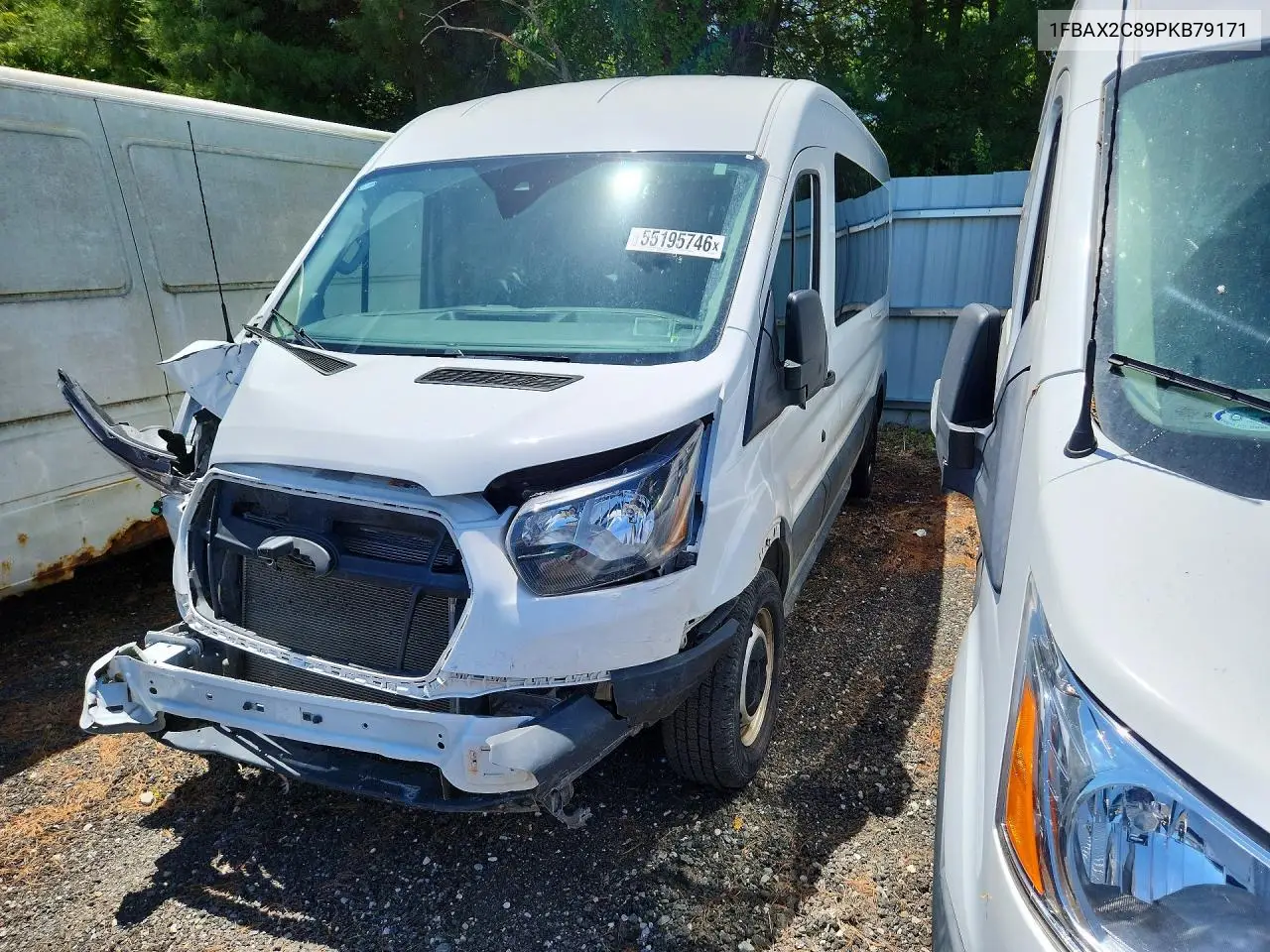 2023 Ford Transit T-350 VIN: 1FBAX2C89PKB79171 Lot: 55195746