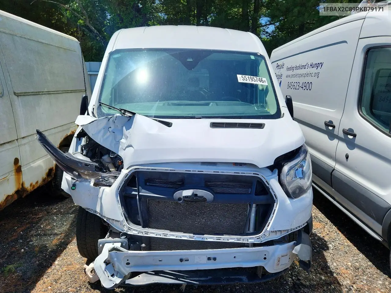 2023 Ford Transit T-350 VIN: 1FBAX2C89PKB79171 Lot: 55195746