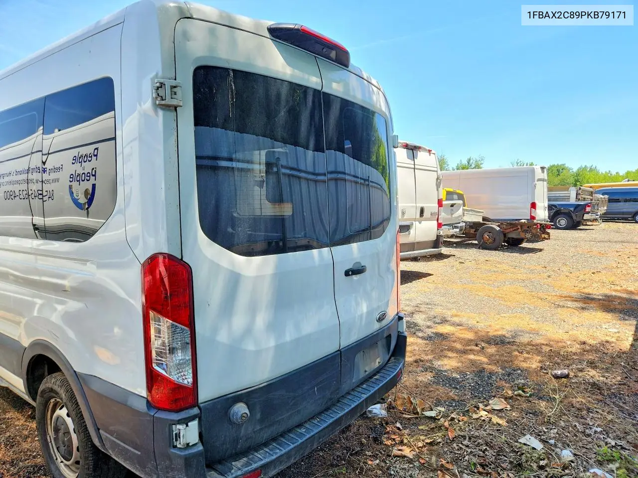 2023 Ford Transit T-350 VIN: 1FBAX2C89PKB79171 Lot: 55195746