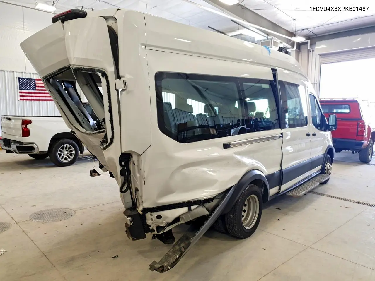 2023 Ford Transit T-350 Hd VIN: 1FDVU4X8XPKB01487 Lot: 56605436