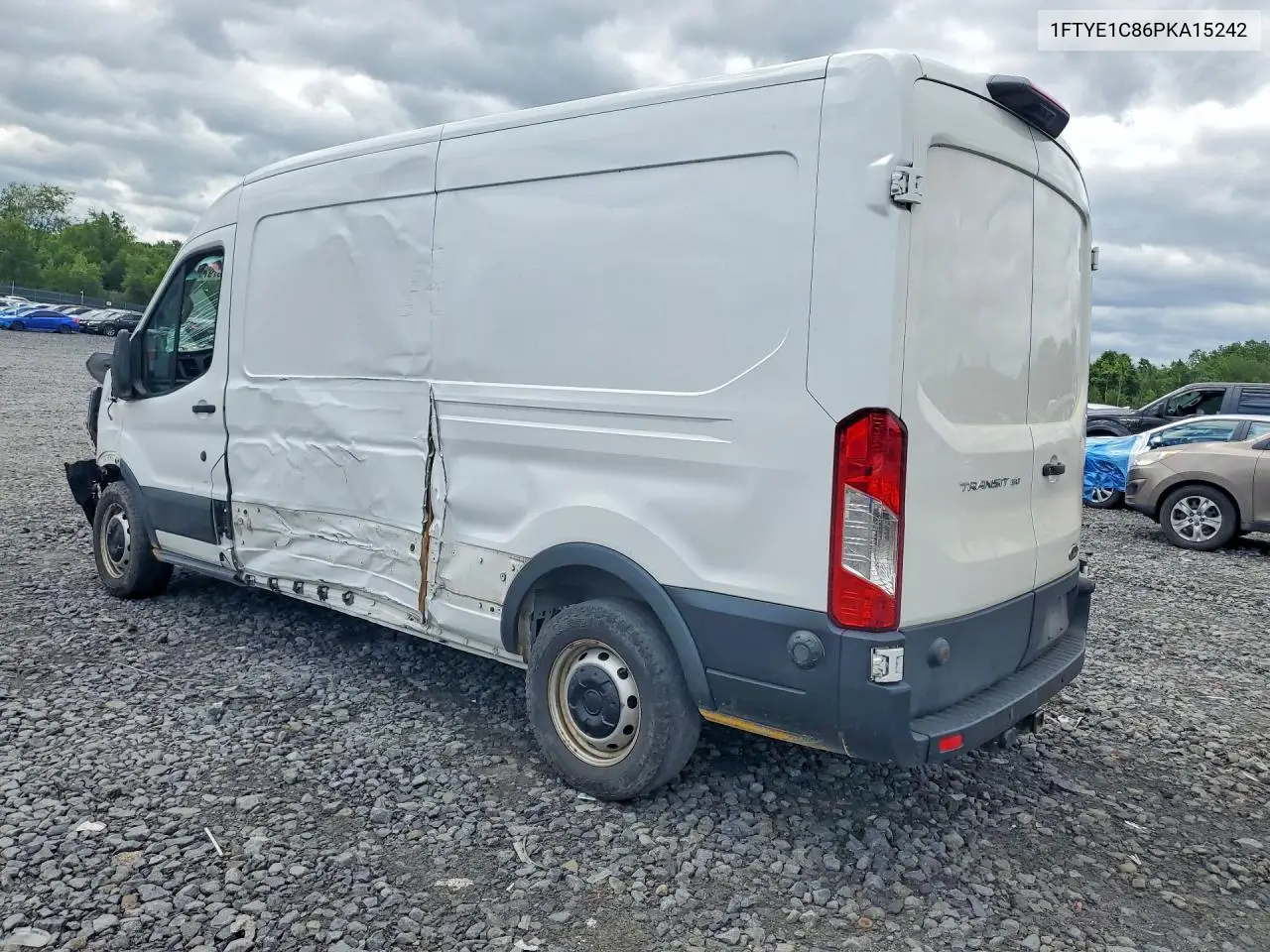 2023 Ford Transit T-150 VIN: 1FTYE1C86PKA15242 Lot: 56797576