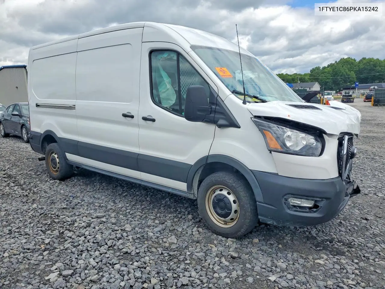 2023 Ford Transit T-150 VIN: 1FTYE1C86PKA15242 Lot: 56797576