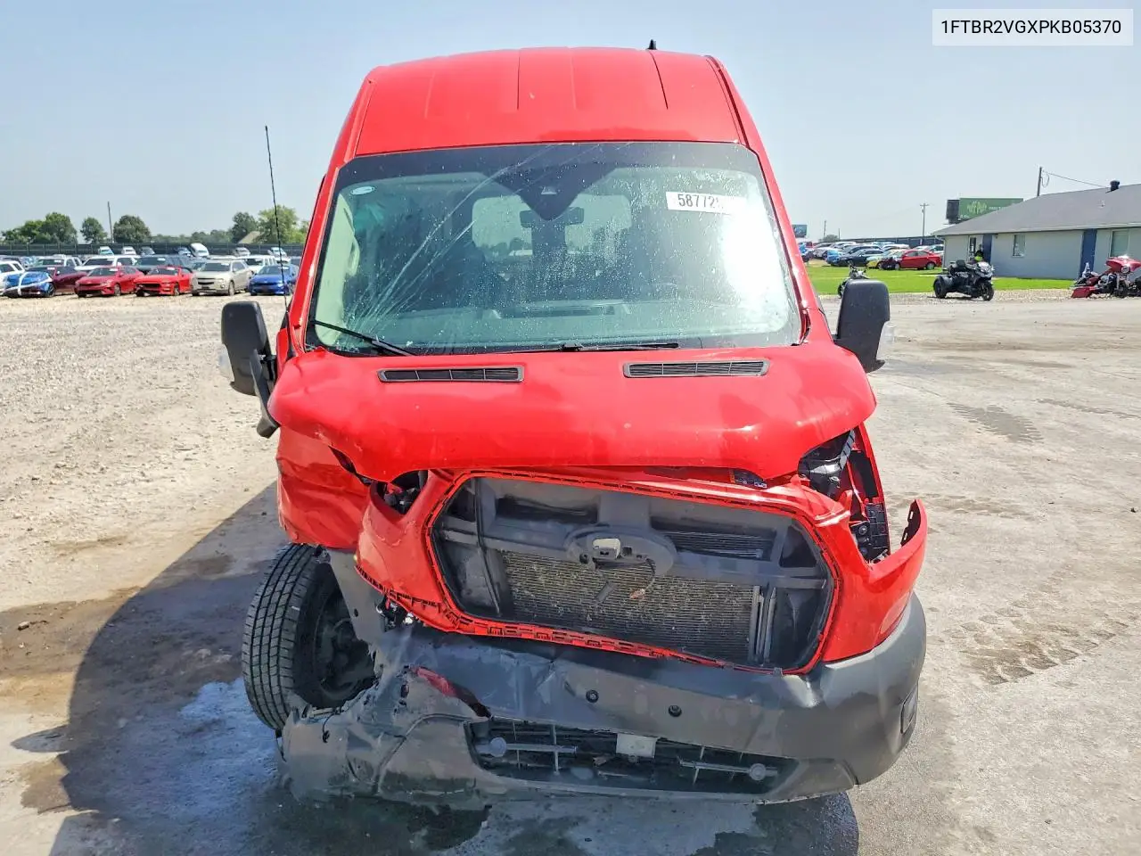 2023 Ford Transit T-250 VIN: 1FTBR2VGXPKB05370 Lot: 58772576