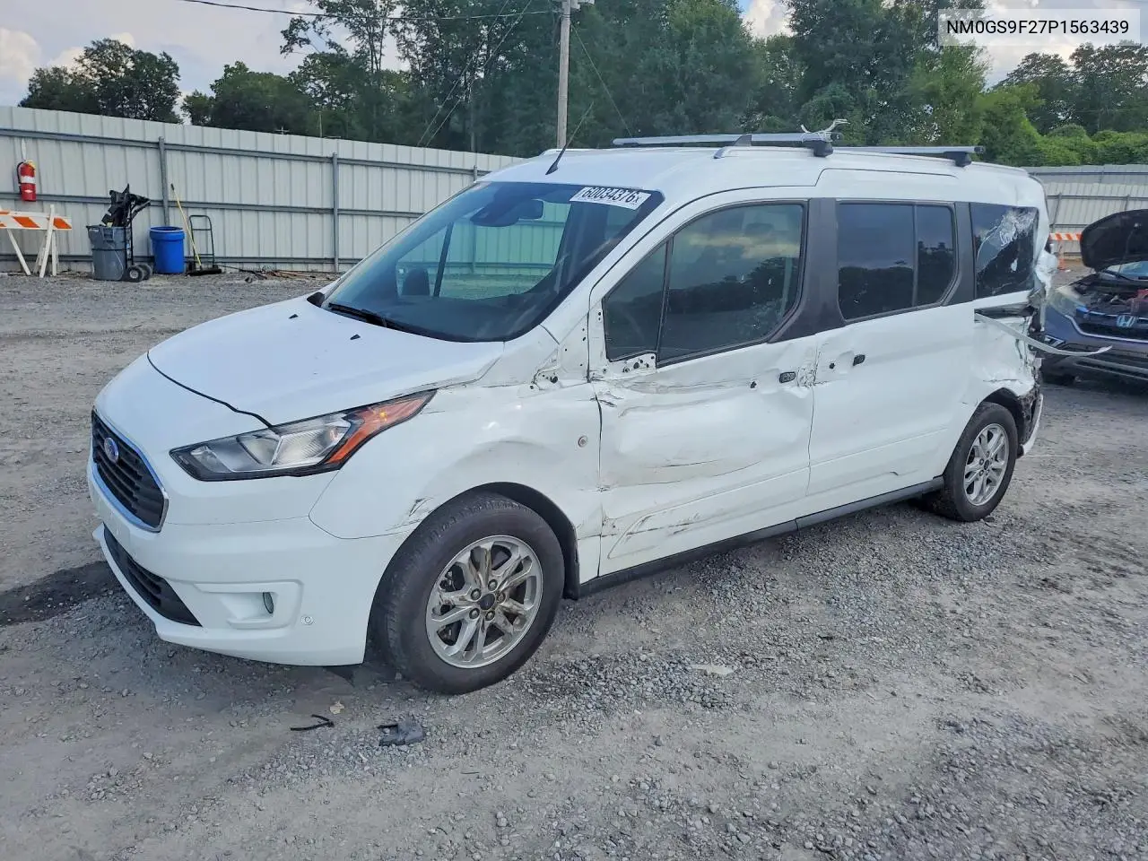 2023 Ford Transit Connect Xlt VIN: NM0GS9F27P1563439 Lot: 60034376