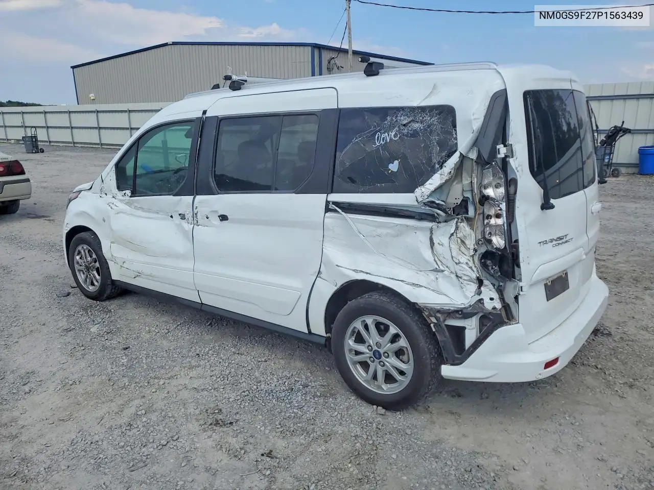 2023 Ford Transit Connect Xlt VIN: NM0GS9F27P1563439 Lot: 60034376