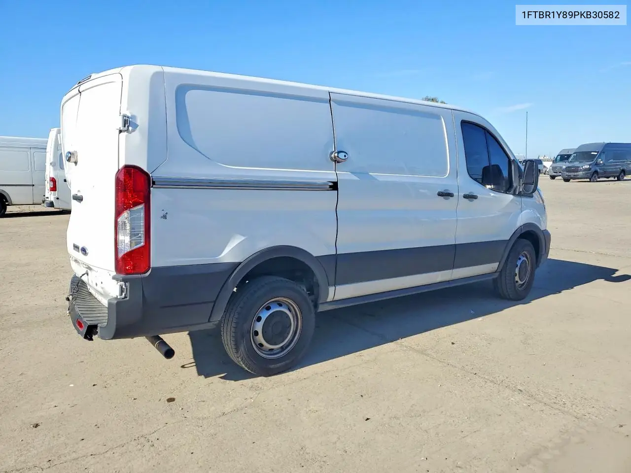 2023 Ford Transit T-250 VIN: 1FTBR1Y89PKB30582 Lot: 60739406