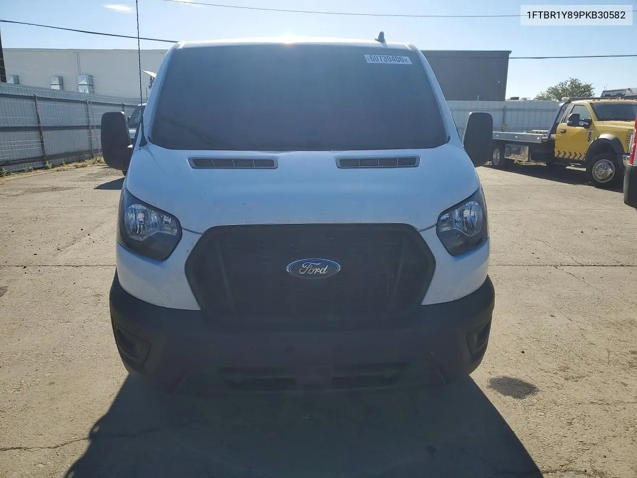 2023 Ford Transit T-250 VIN: 1FTBR1Y89PKB30582 Lot: 60739406
