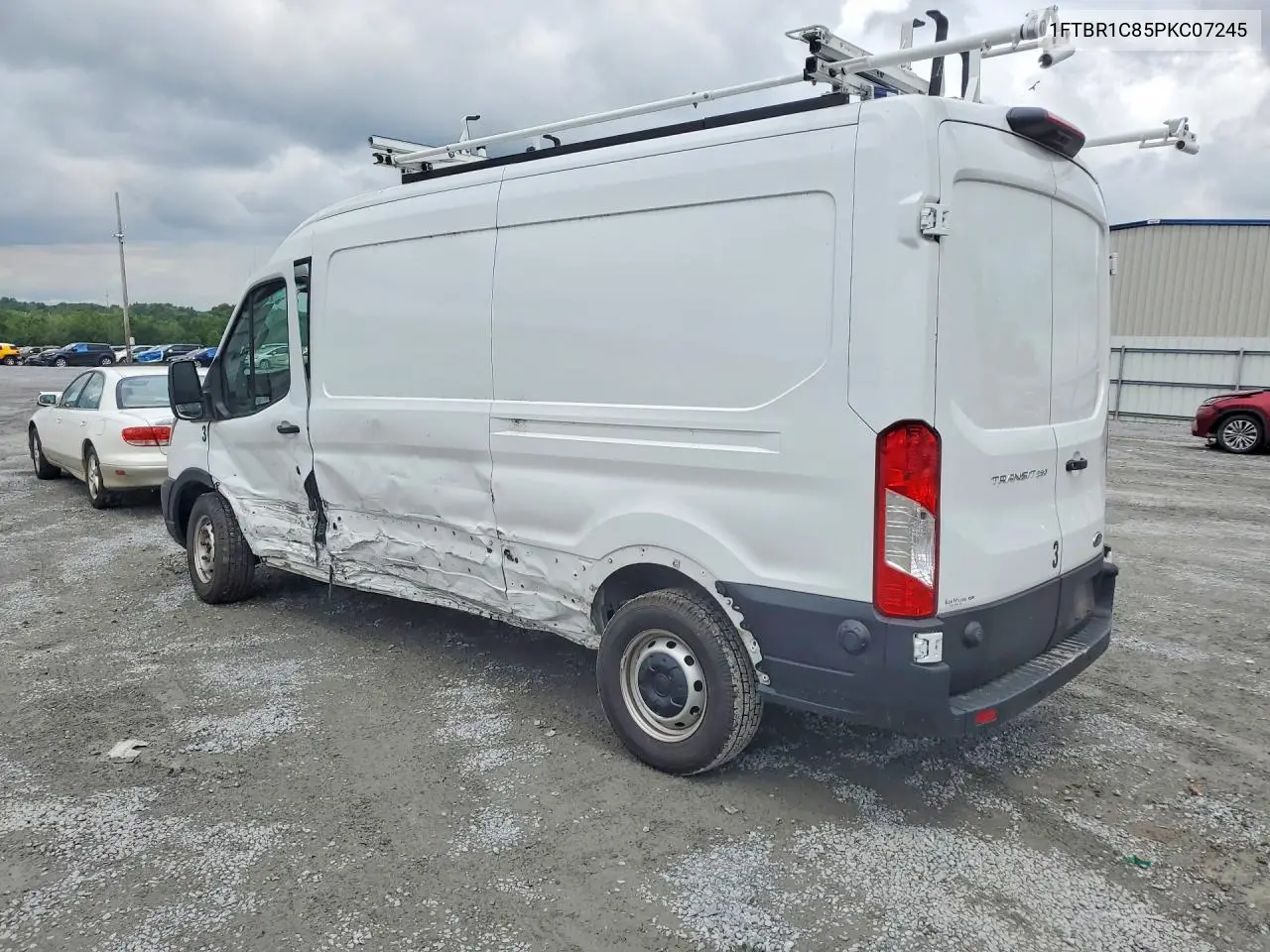 2023 Ford Transit T-250 VIN: 1FTBR1C85PKC07245 Lot: 60763356