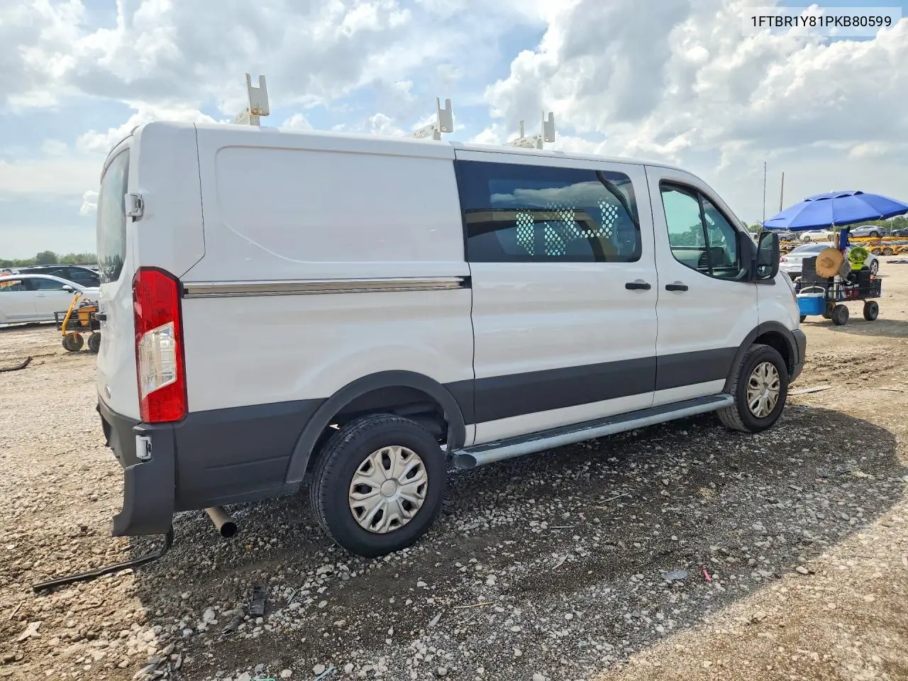 2023 Ford Transit T-250 VIN: 1FTBR1Y81PKB80599 Lot: 60959496