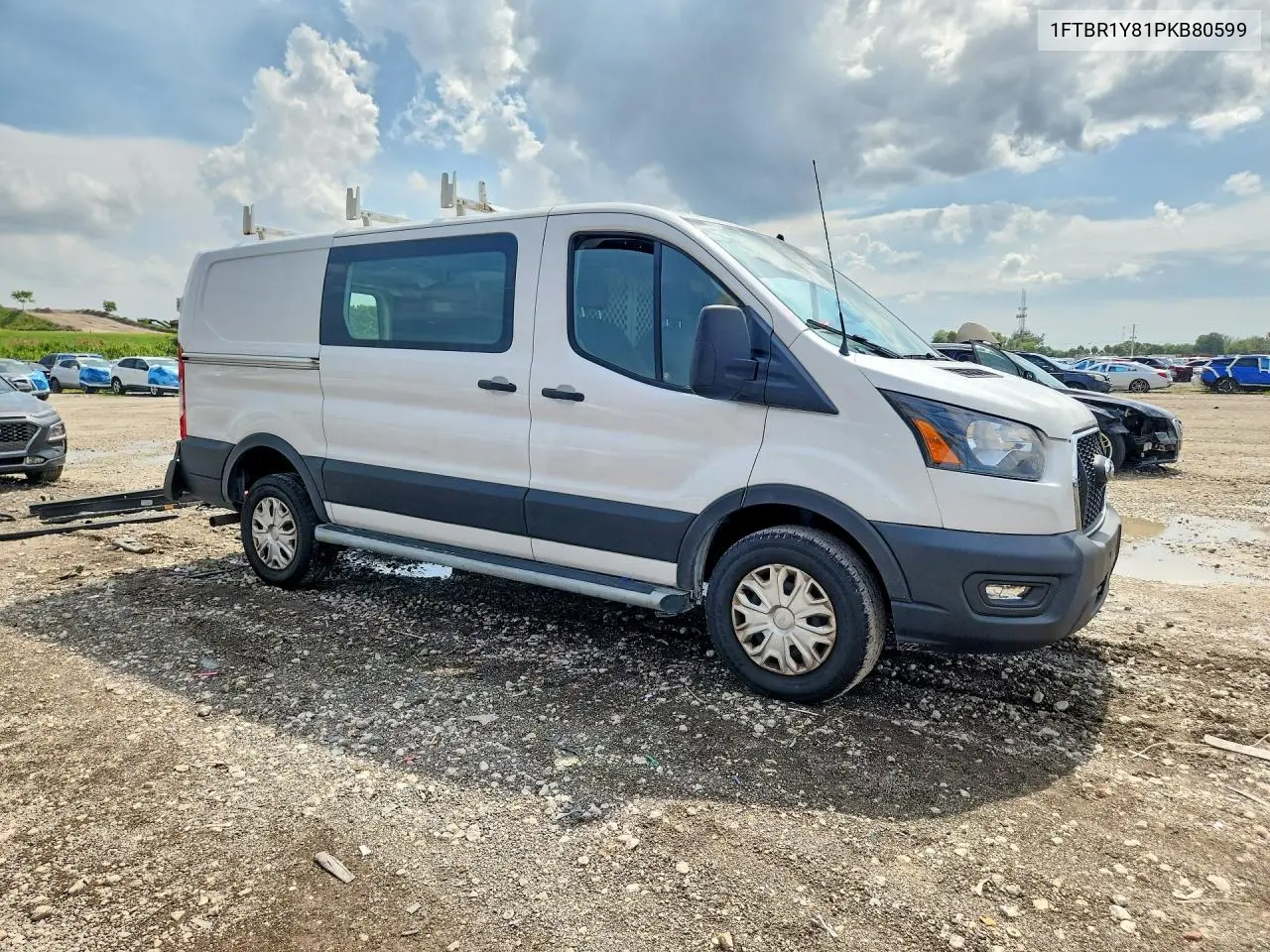 2023 Ford Transit T-250 VIN: 1FTBR1Y81PKB80599 Lot: 60959496