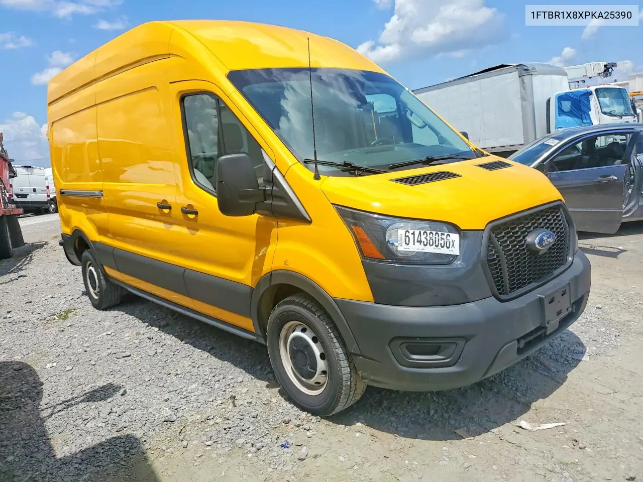 2023 Ford Transit T-250 VIN: 1FTBR1X8XPKA25390 Lot: 61438056