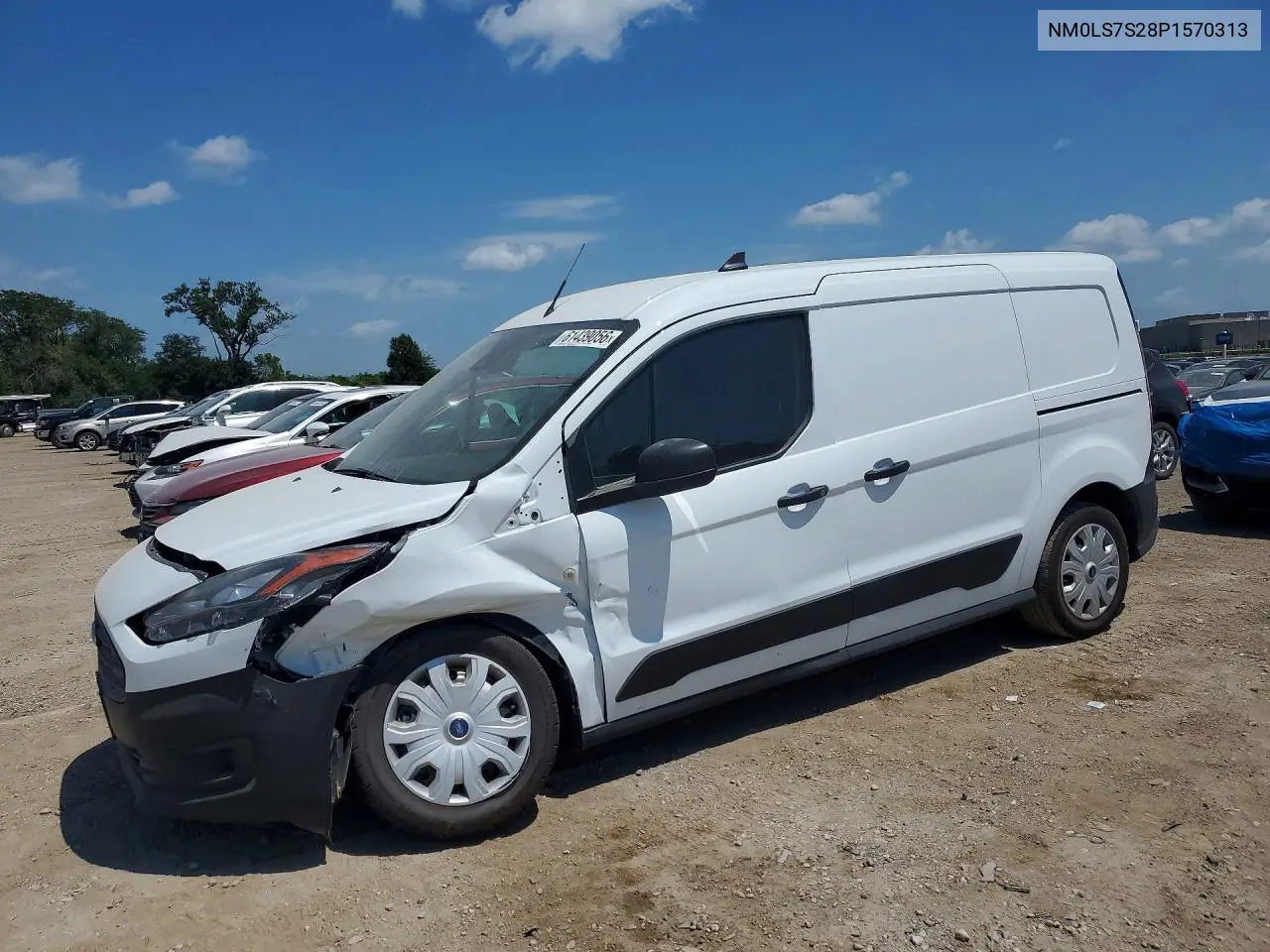 2023 Ford Transit Connect Xl VIN: NM0LS7S28P1570313 Lot: 61439056