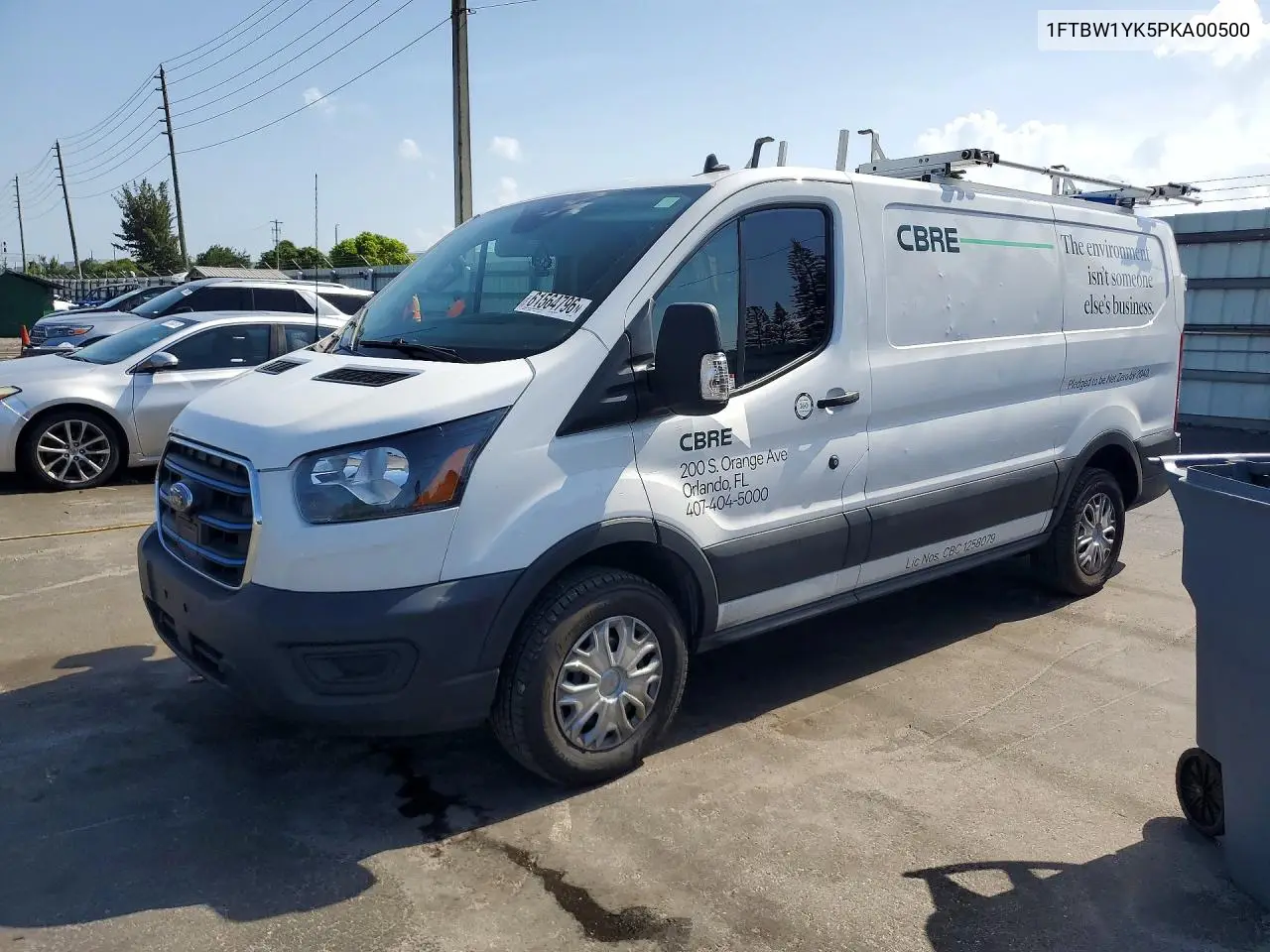 2023 Ford Transit T-350 VIN: 1FTBW1YK5PKA00500 Lot: 61564796