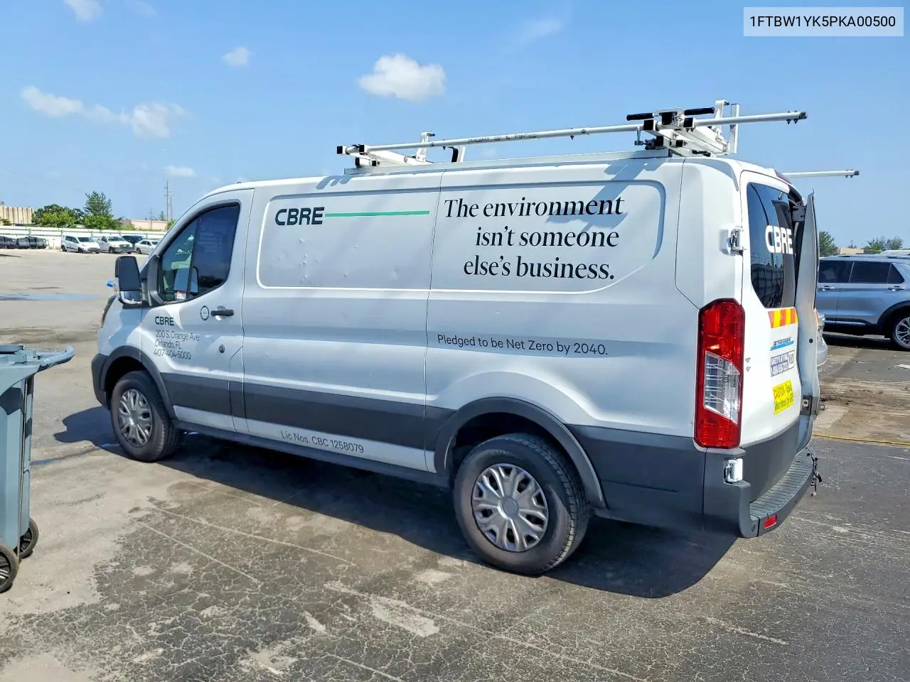 2023 Ford Transit T-350 VIN: 1FTBW1YK5PKA00500 Lot: 61564796