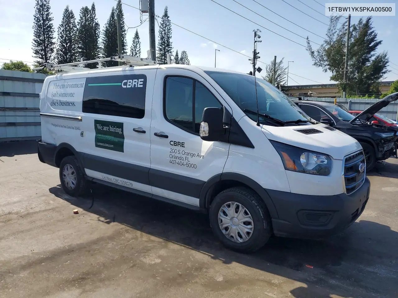 2023 Ford Transit T-350 VIN: 1FTBW1YK5PKA00500 Lot: 61564796