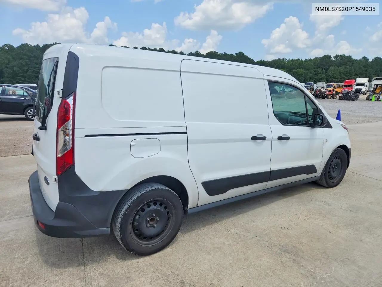 2023 Ford Transit Connect Xl VIN: NM0LS7S20P1549035 Lot: 61872006